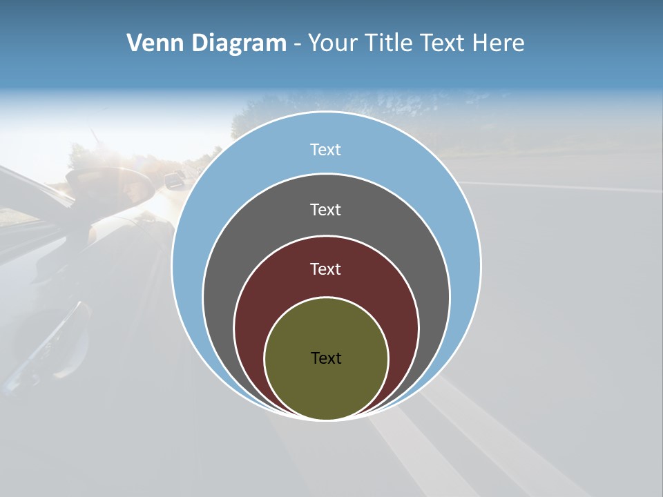 Vehicle Bright Concept PowerPoint Template