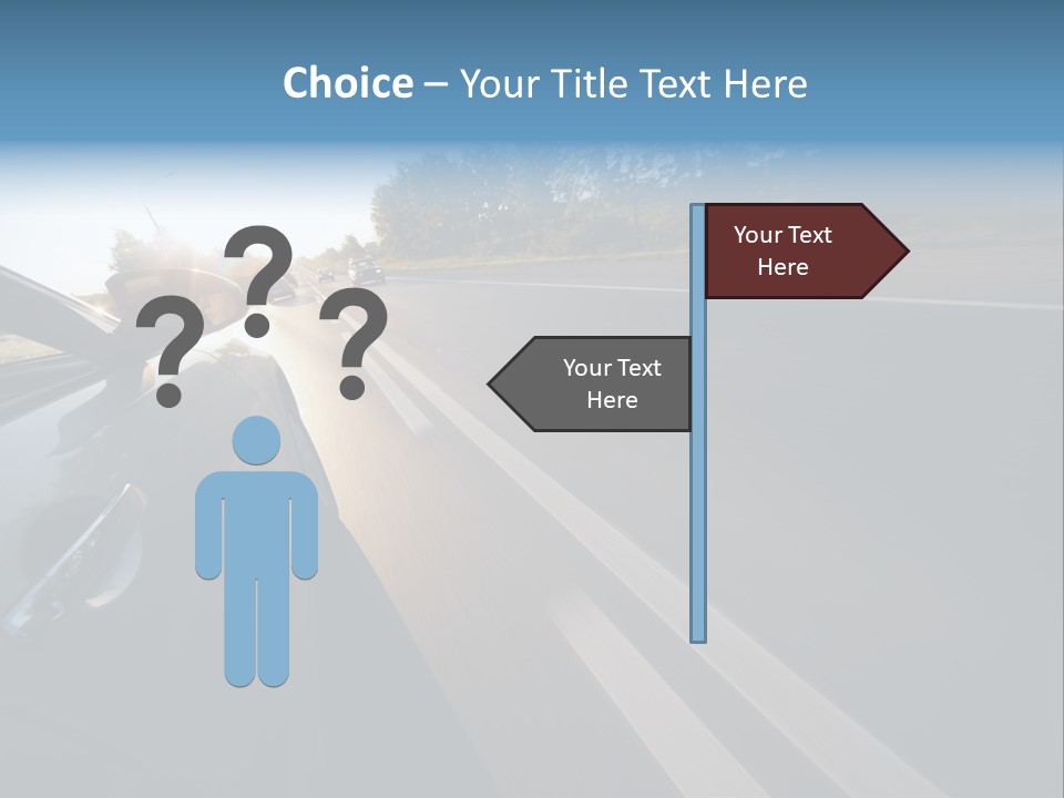 Vehicle Bright Concept PowerPoint Template