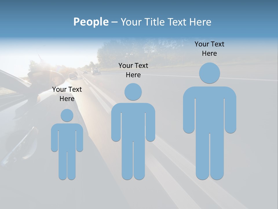 Vehicle Bright Concept PowerPoint Template