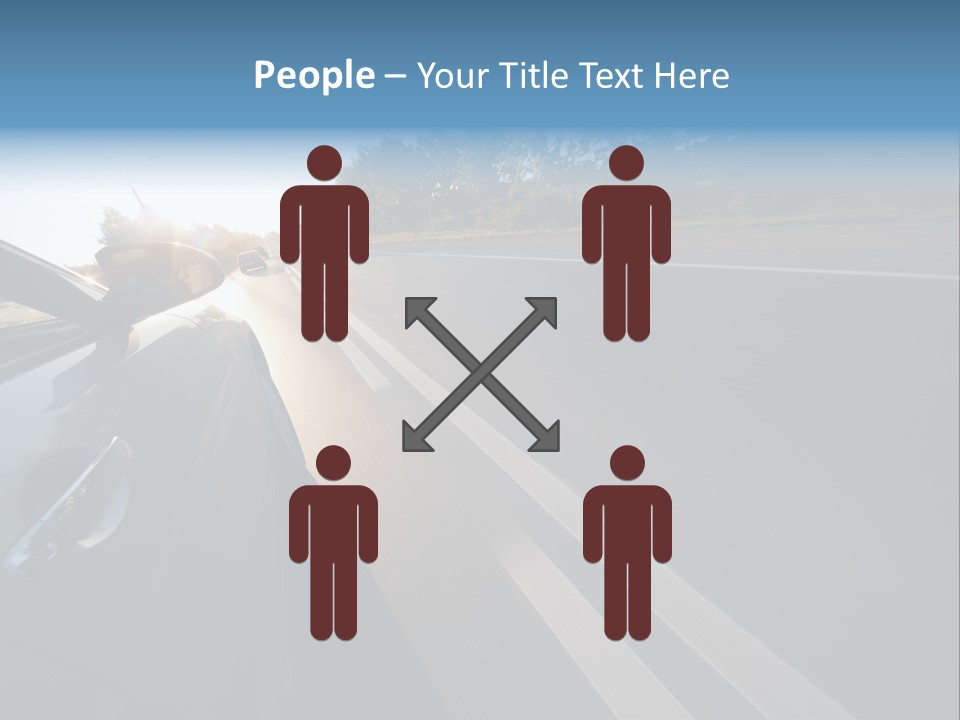 Vehicle Bright Concept PowerPoint Template