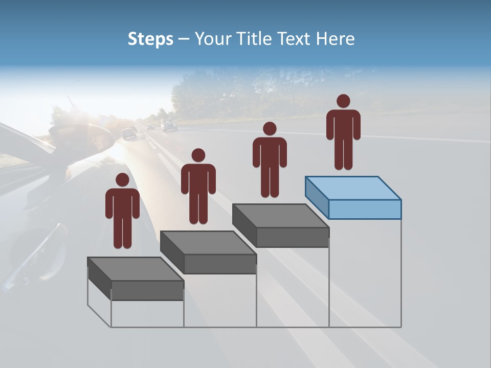 Vehicle Bright Concept PowerPoint Template