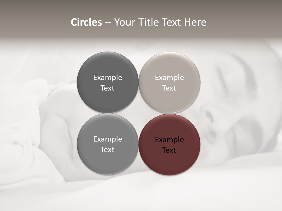 Child Bedtime Closeup Cute PowerPoint Template