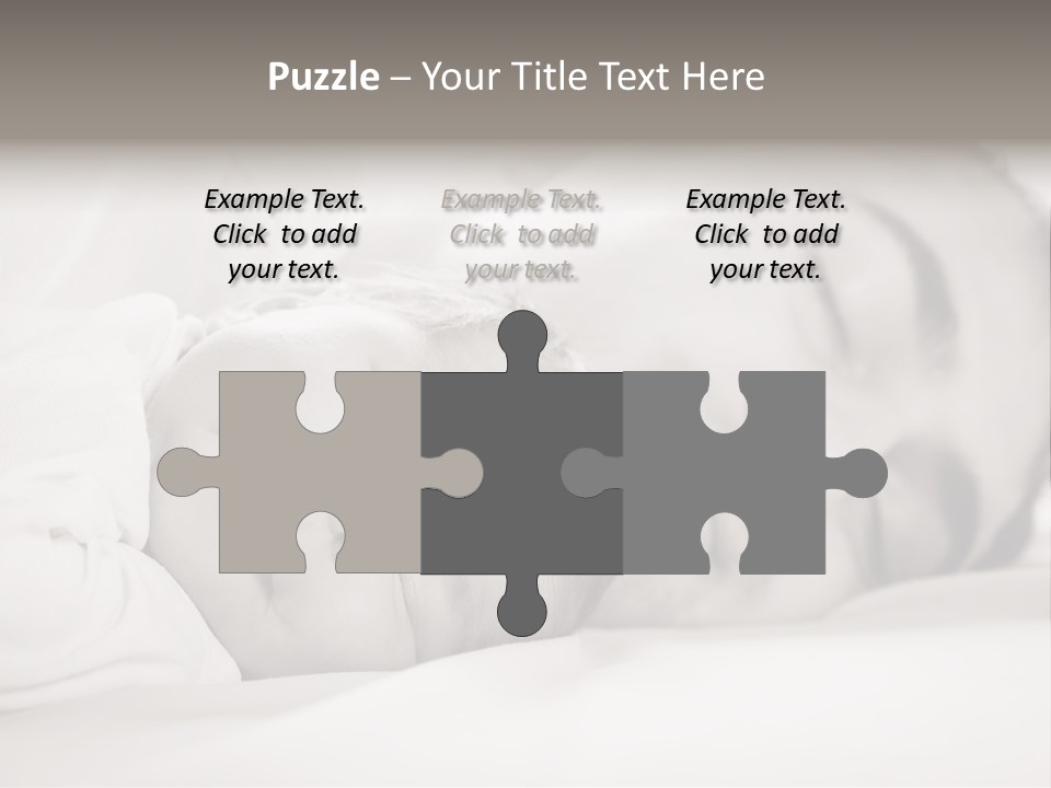 Child Bedtime Closeup Cute PowerPoint Template