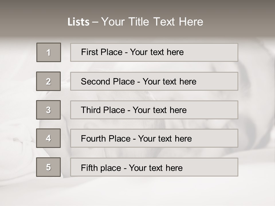 Child Bedtime Closeup Cute PowerPoint Template