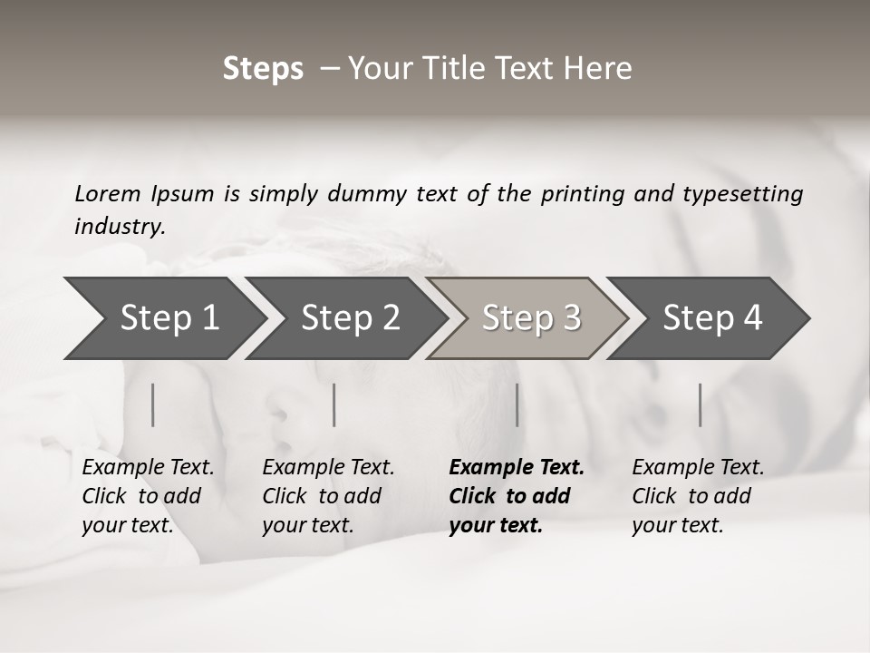 Child Bedtime Closeup Cute PowerPoint Template