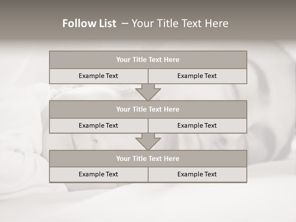 Child Bedtime Closeup Cute PowerPoint Template