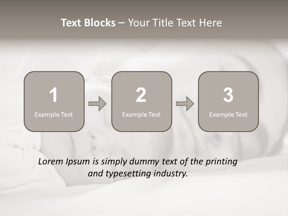 Child Bedtime Closeup Cute PowerPoint Template