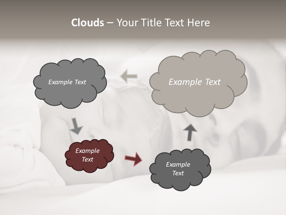 Child Bedtime Closeup Cute PowerPoint Template