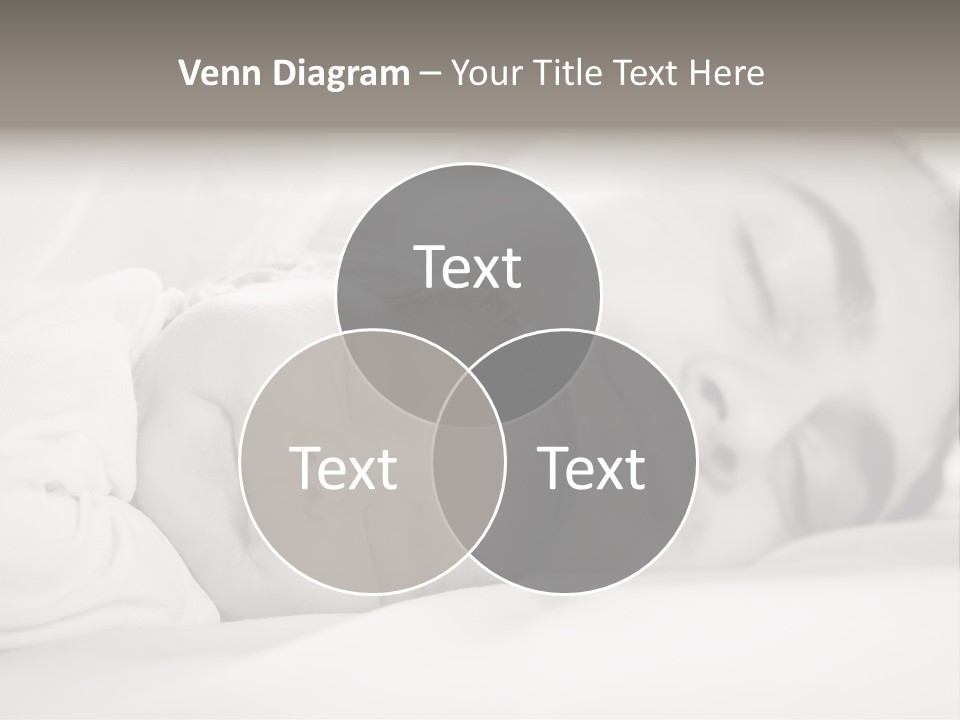 Child Bedtime Closeup Cute PowerPoint Template