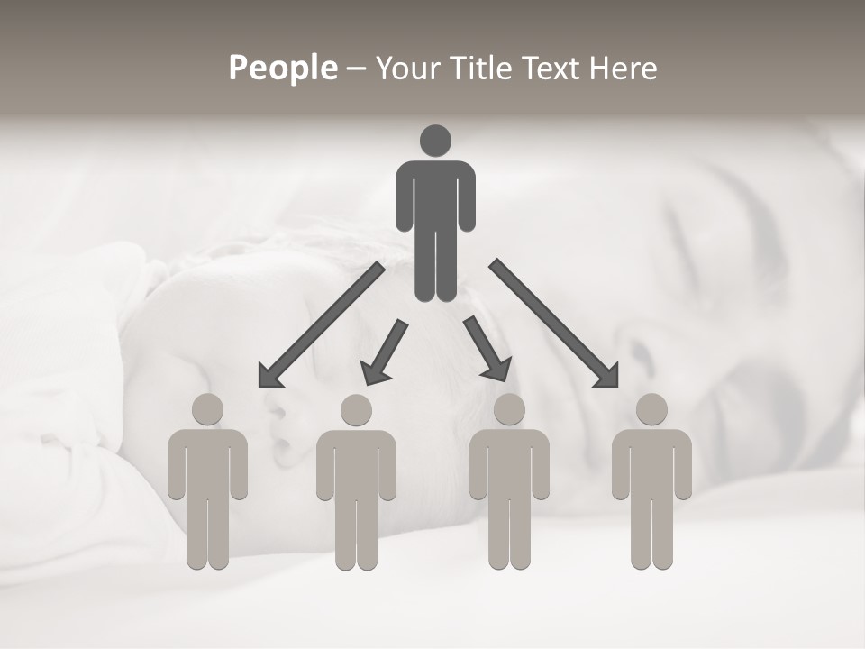 Child Bedtime Closeup Cute PowerPoint Template