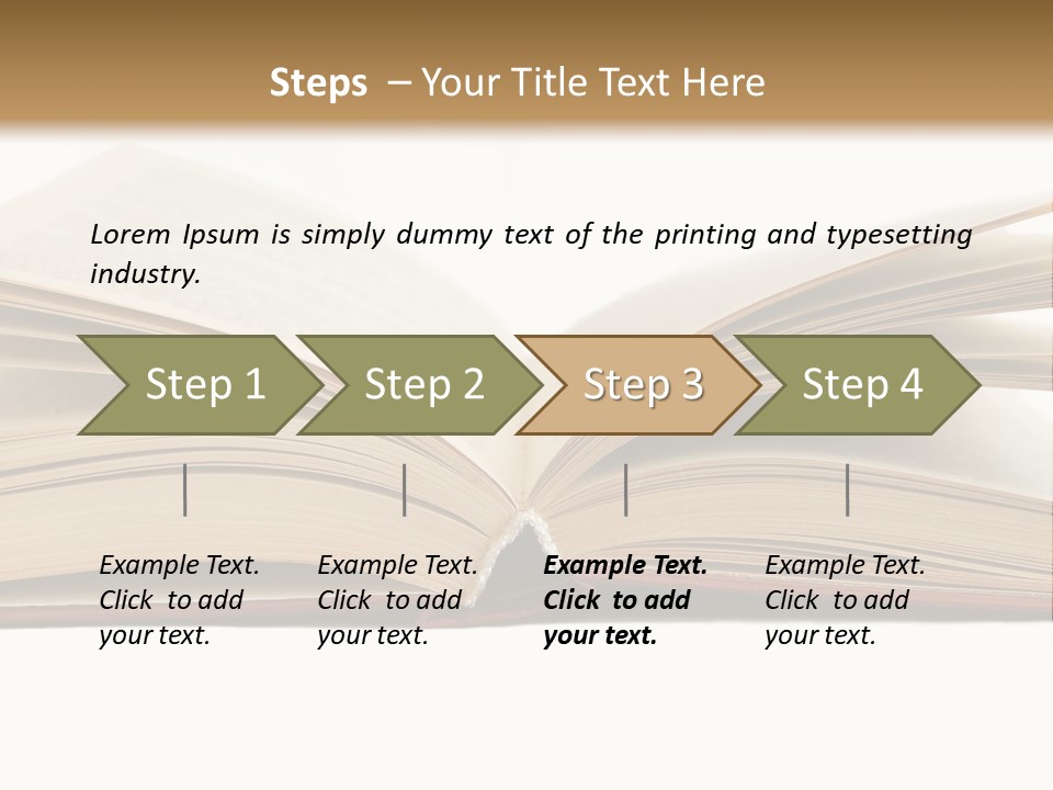 Paper Literature Student PowerPoint Template