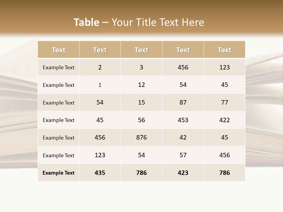 Paper Literature Student PowerPoint Template