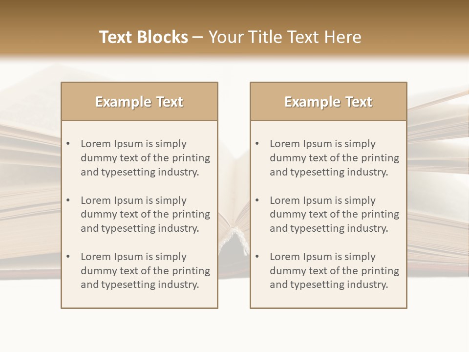 Paper Literature Student PowerPoint Template