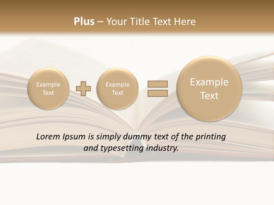 Paper Literature Student PowerPoint Template