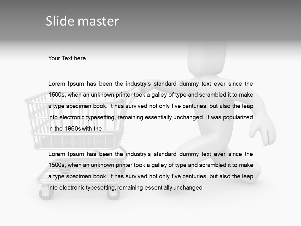 Abstract Buy Box PowerPoint Template