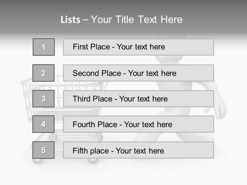 Abstract Buy Box PowerPoint Template