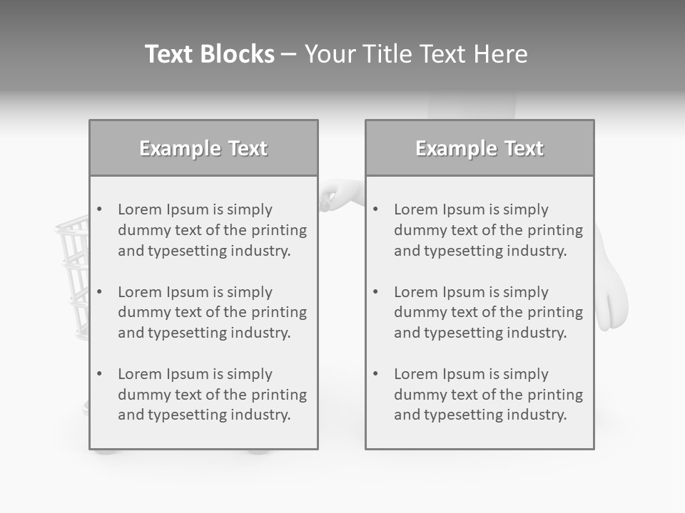 Abstract Buy Box PowerPoint Template