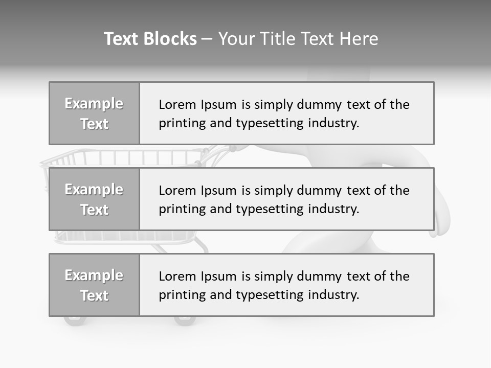 Abstract Buy Box PowerPoint Template
