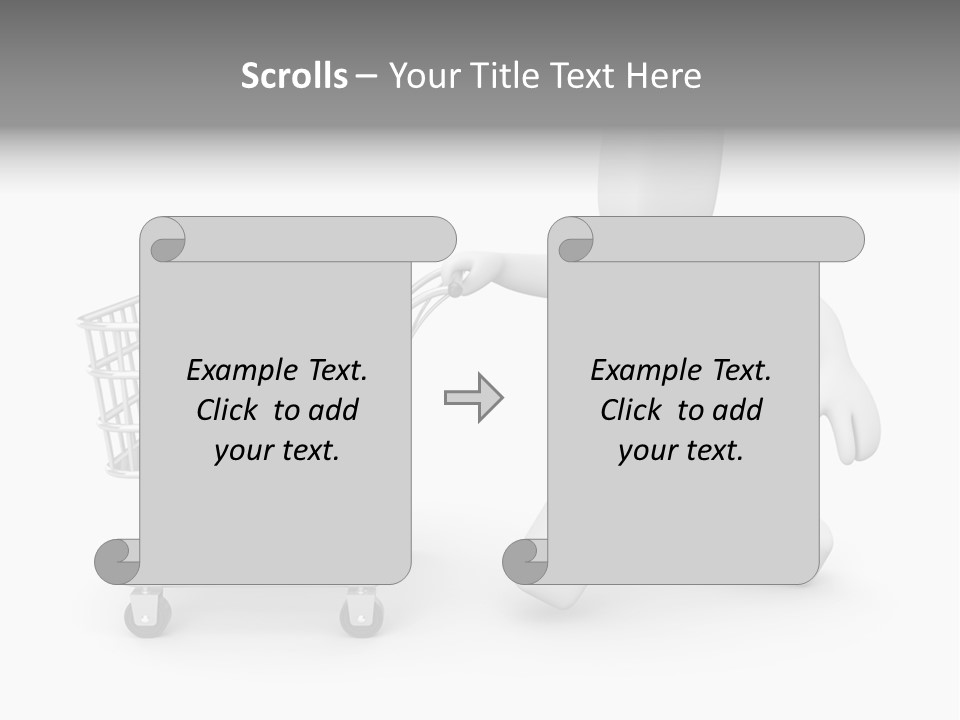 Abstract Buy Box PowerPoint Template