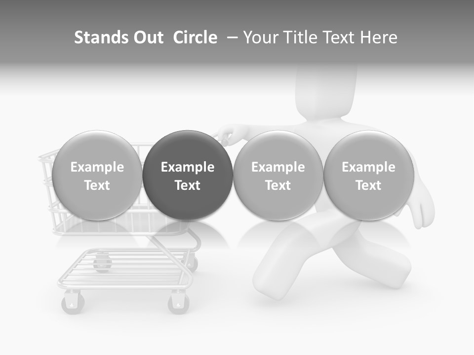 Abstract Buy Box PowerPoint Template