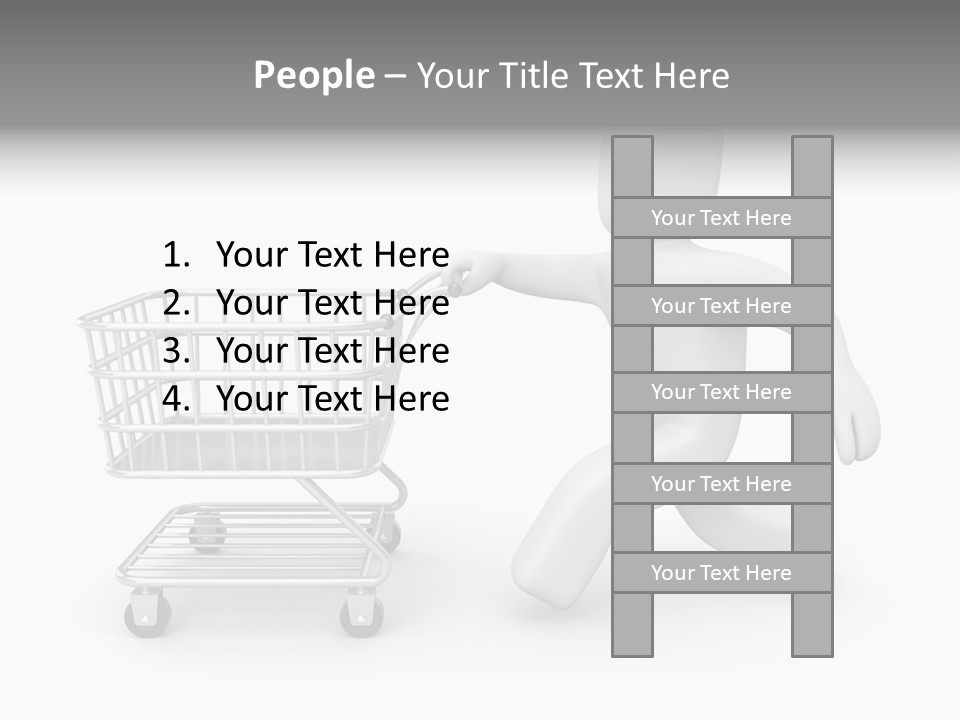 Abstract Buy Box PowerPoint Template
