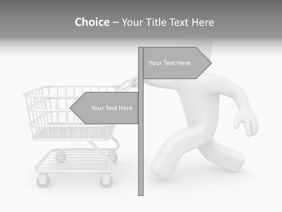 Abstract Buy Box PowerPoint Template