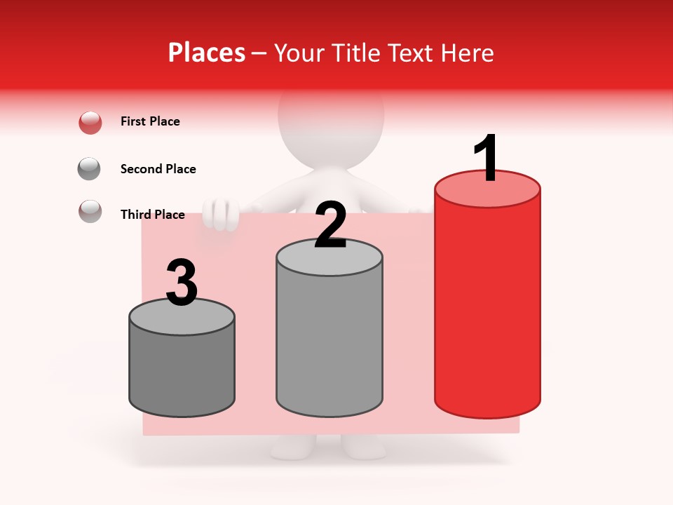 Take Red Guy PowerPoint Template