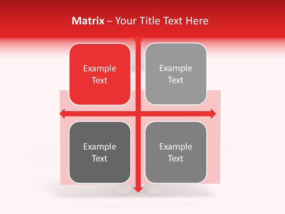 Take Red Guy PowerPoint Template