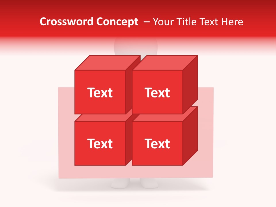 Take Red Guy PowerPoint Template