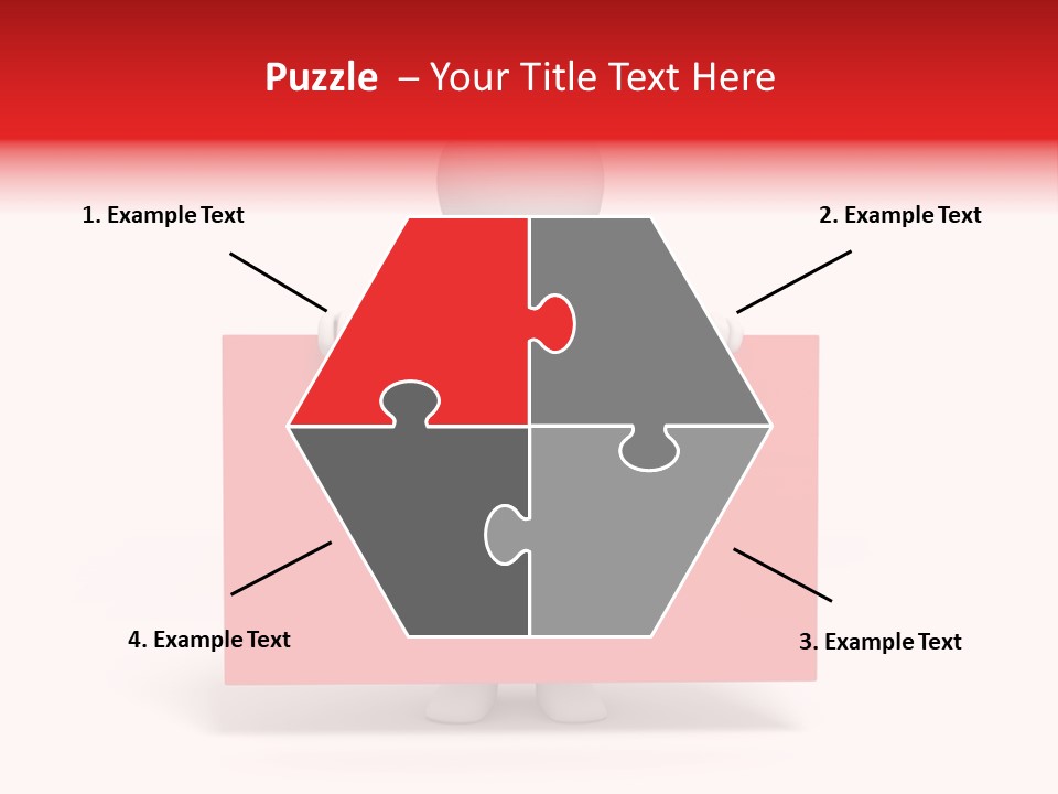 Take Red Guy PowerPoint Template