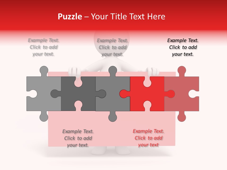 Take Red Guy PowerPoint Template