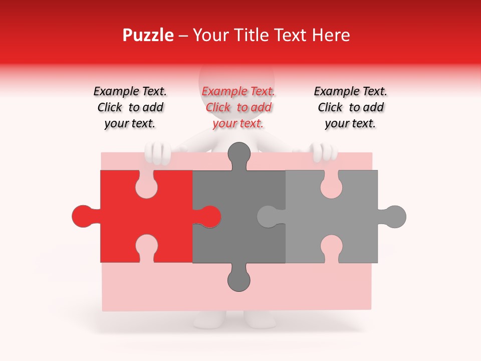 Take Red Guy PowerPoint Template