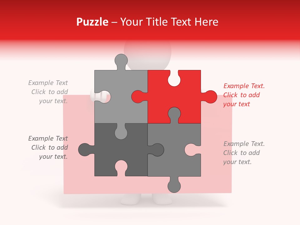 Take Red Guy PowerPoint Template