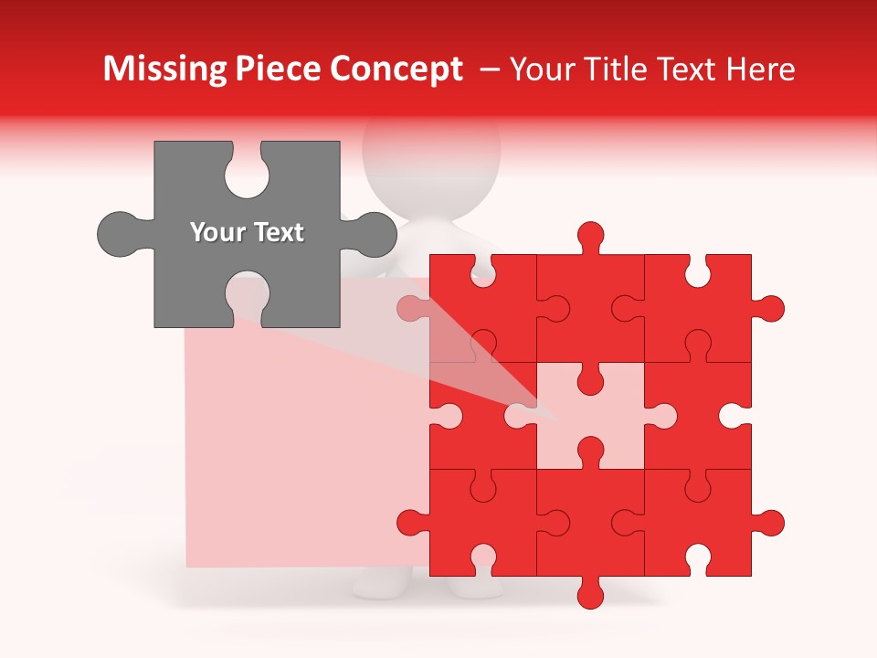 Take Red Guy PowerPoint Template