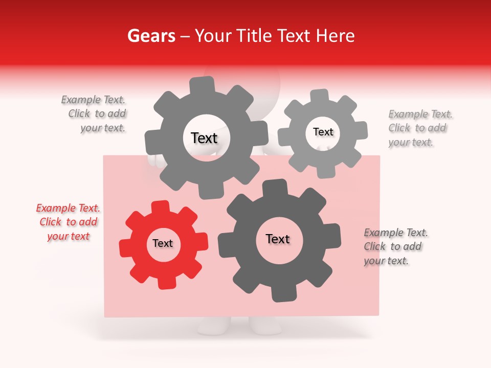 Take Red Guy PowerPoint Template