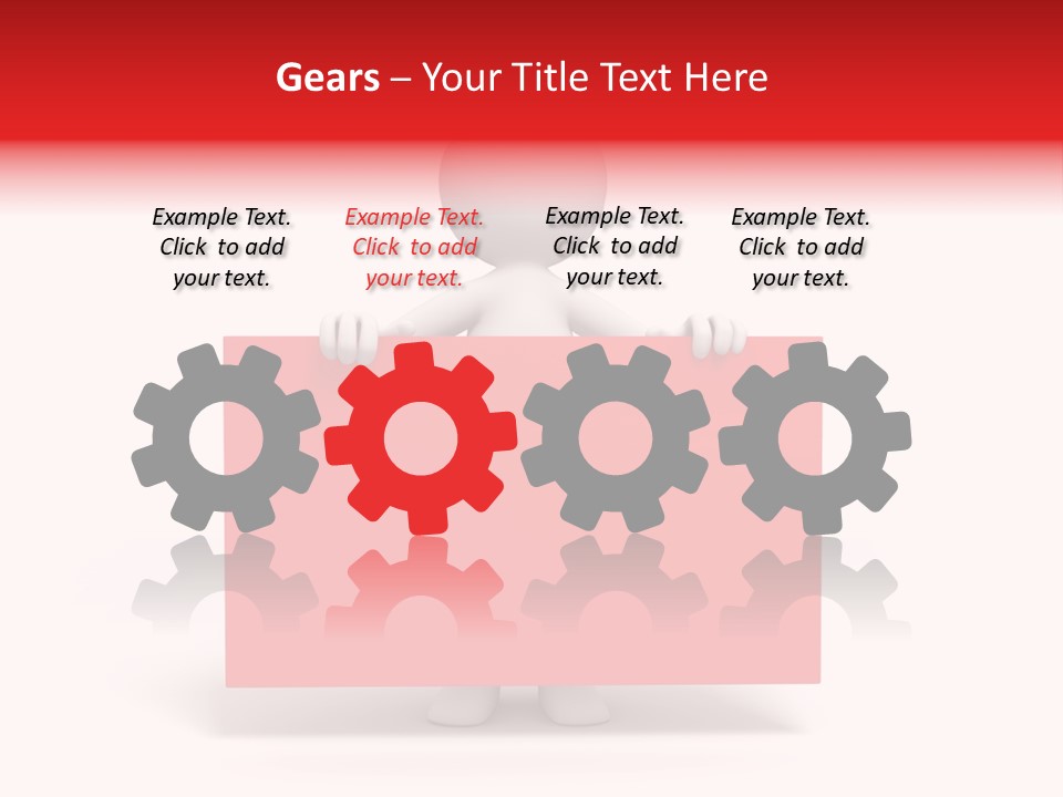 Take Red Guy PowerPoint Template