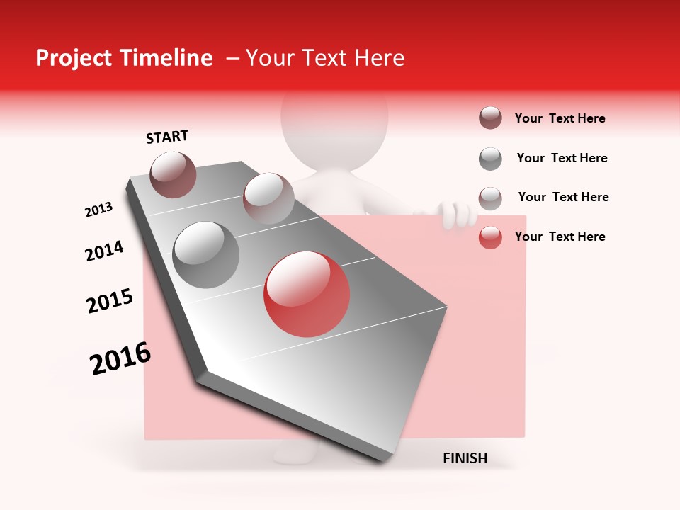 Take Red Guy PowerPoint Template