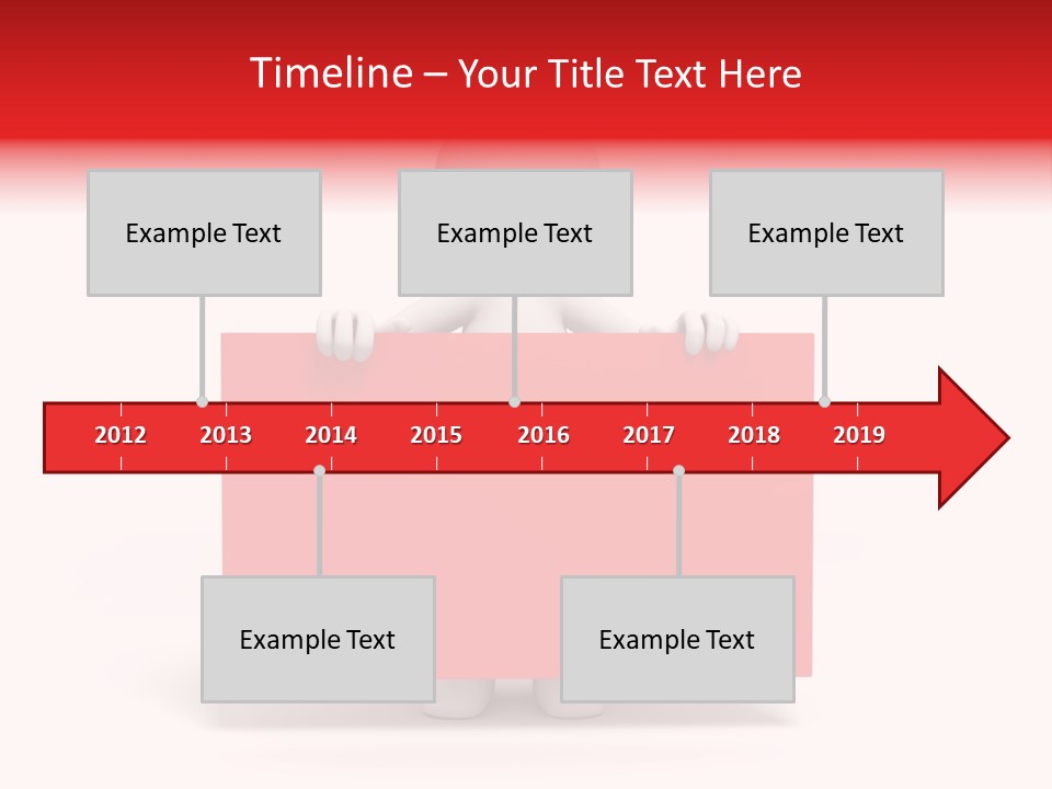 Take Red Guy PowerPoint Template