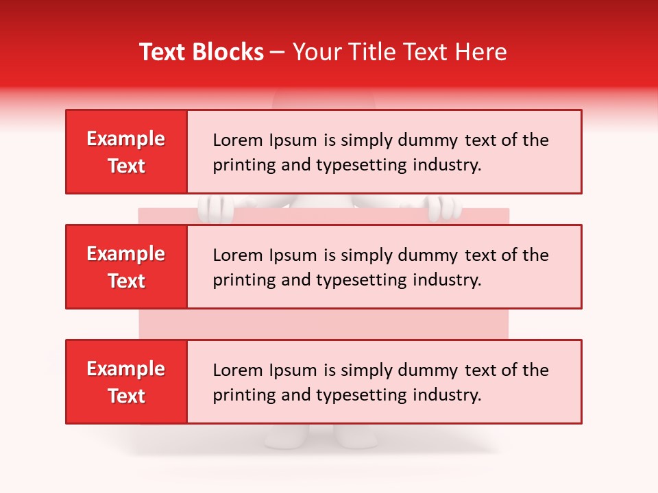 Take Red Guy PowerPoint Template