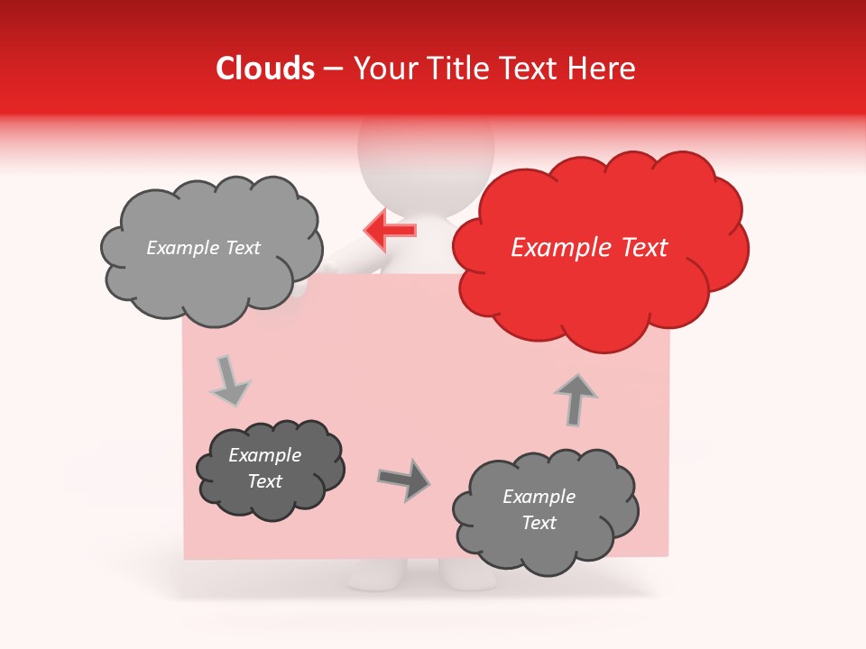 Take Red Guy PowerPoint Template