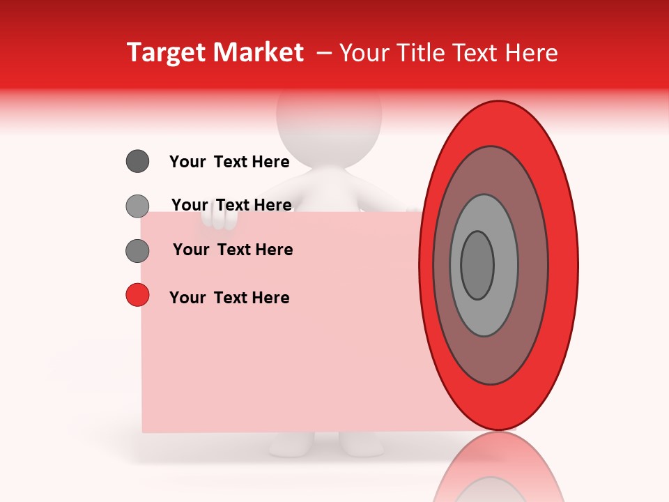 Take Red Guy PowerPoint Template