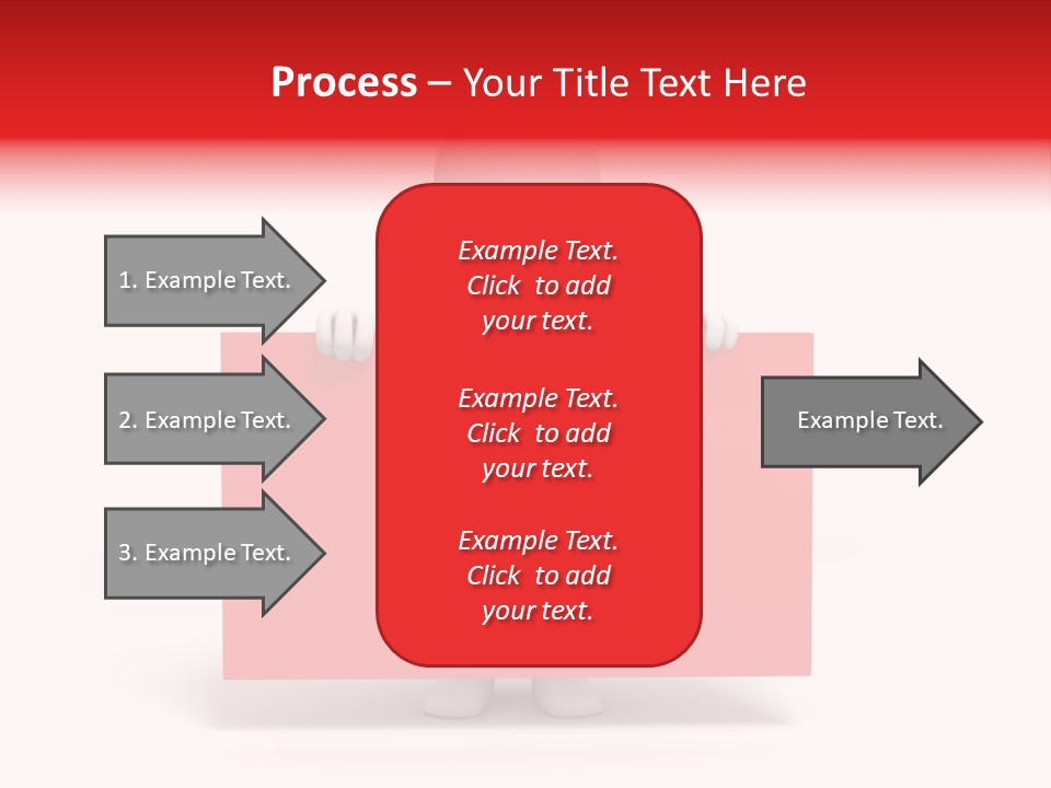 Take Red Guy PowerPoint Template