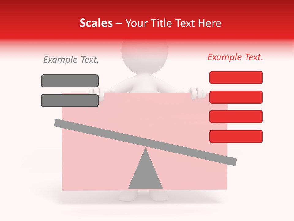 Take Red Guy PowerPoint Template