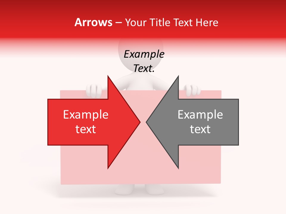 Take Red Guy PowerPoint Template