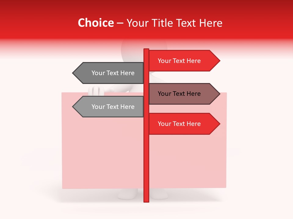 Take Red Guy PowerPoint Template