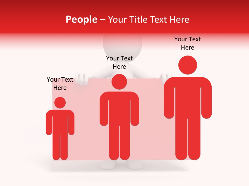 Take Red Guy PowerPoint Template