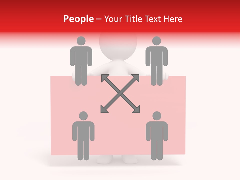 Take Red Guy PowerPoint Template