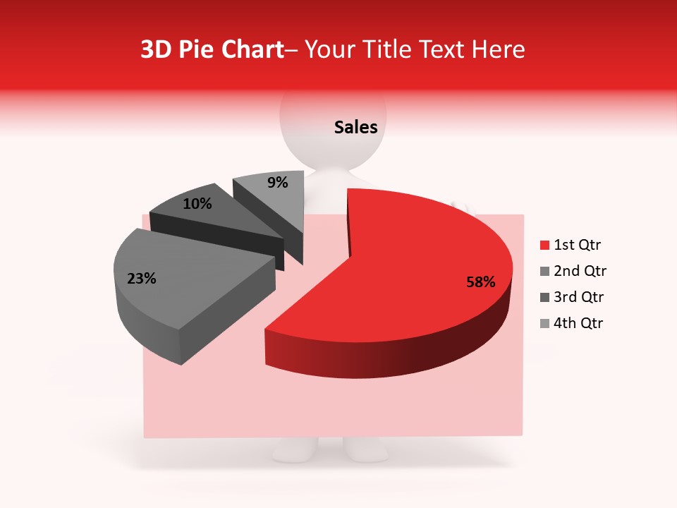 Take Red Guy PowerPoint Template