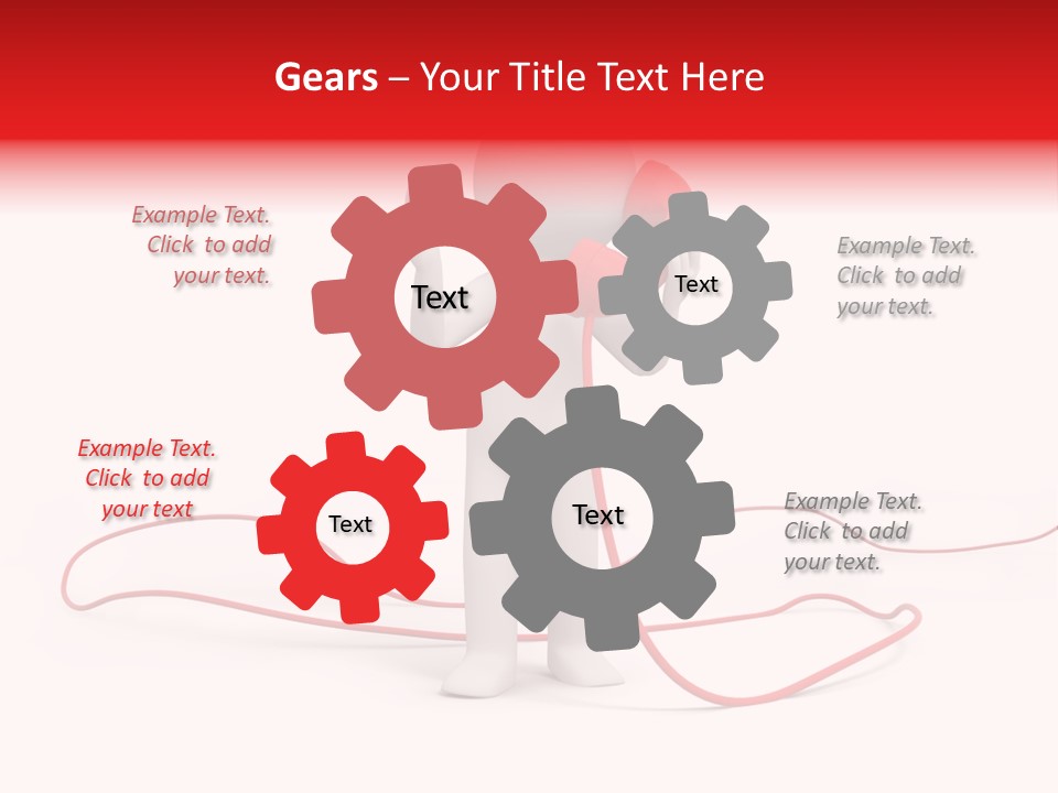 Dial Stock Illustration PowerPoint Template