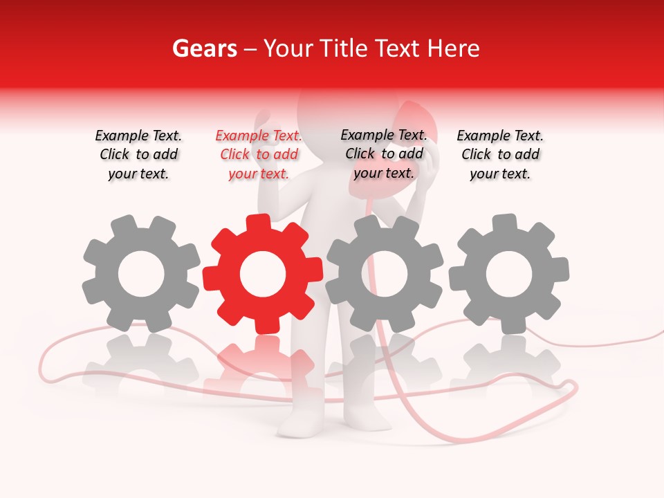 Dial Stock Illustration PowerPoint Template